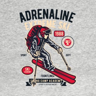 ADRENALIN EXTREME SKI T-Shirt